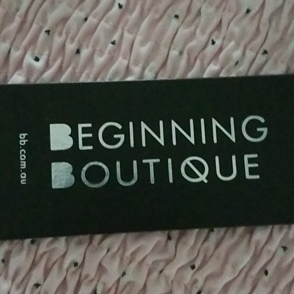 Beginning Boutique Beatrice Pink Print Mini Dress Size AU12 (US Size L) - Picture 15 of 16